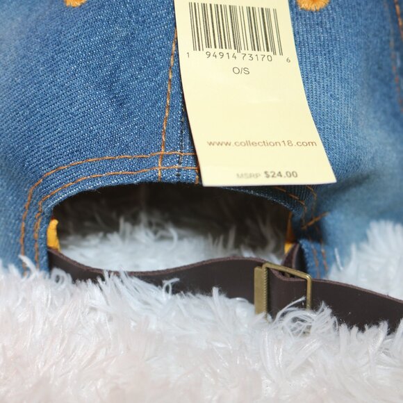 collection eighteen USA pretty sequined cap new with tags adjustable - Picture 7 of 7